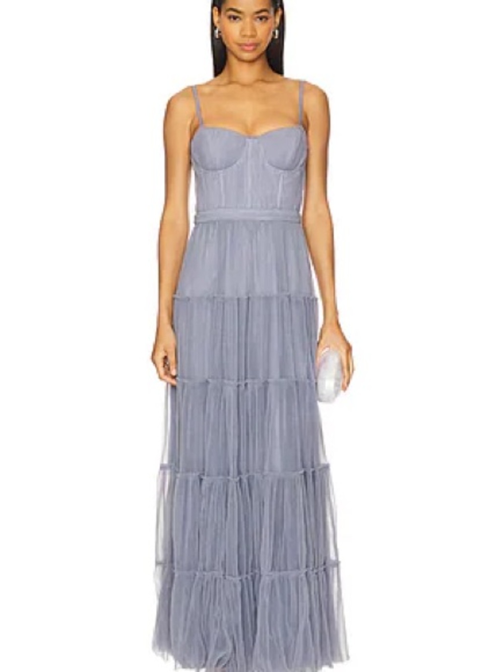 ASTR the Label | Mireya Dress in Dusty Blue